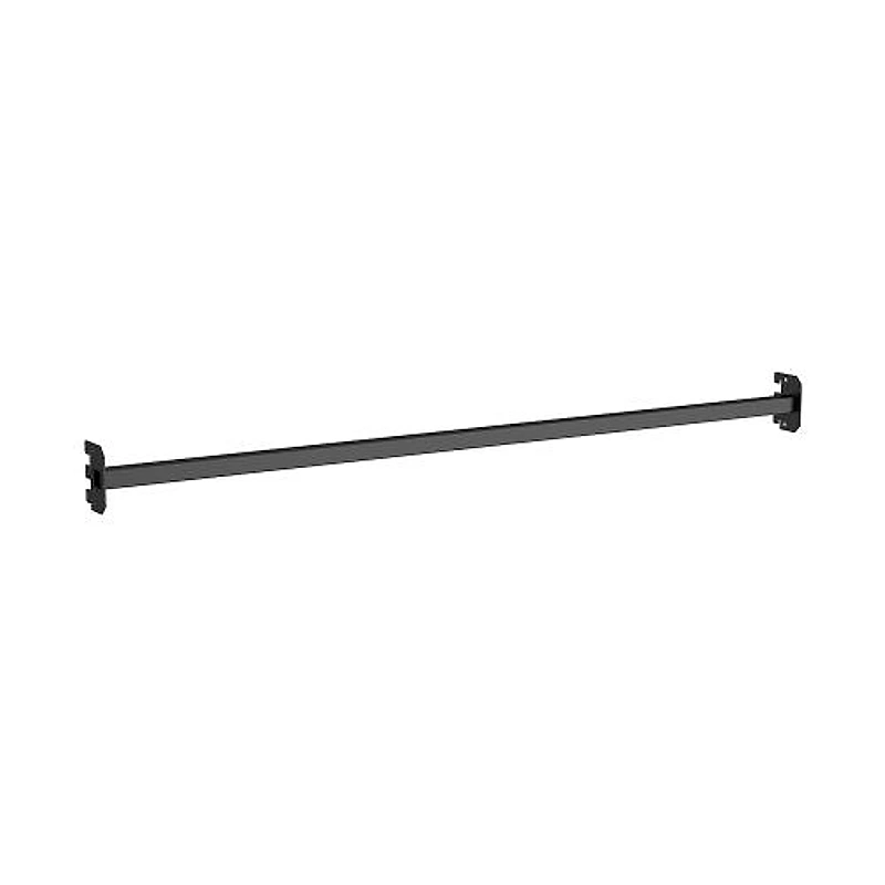 Porta Gancheira para Gôndola 90cm Preta (5 peças) Amapá — Campinas