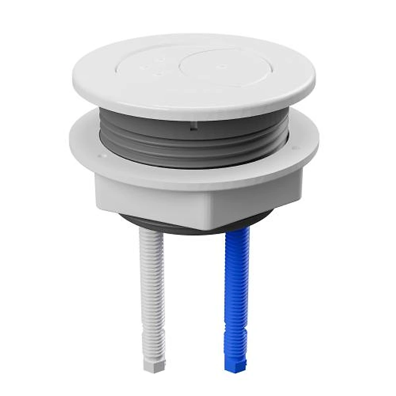 Botão Acionador Superior Branco Dual Flux 3/6L MBD2 Astra — Campinas