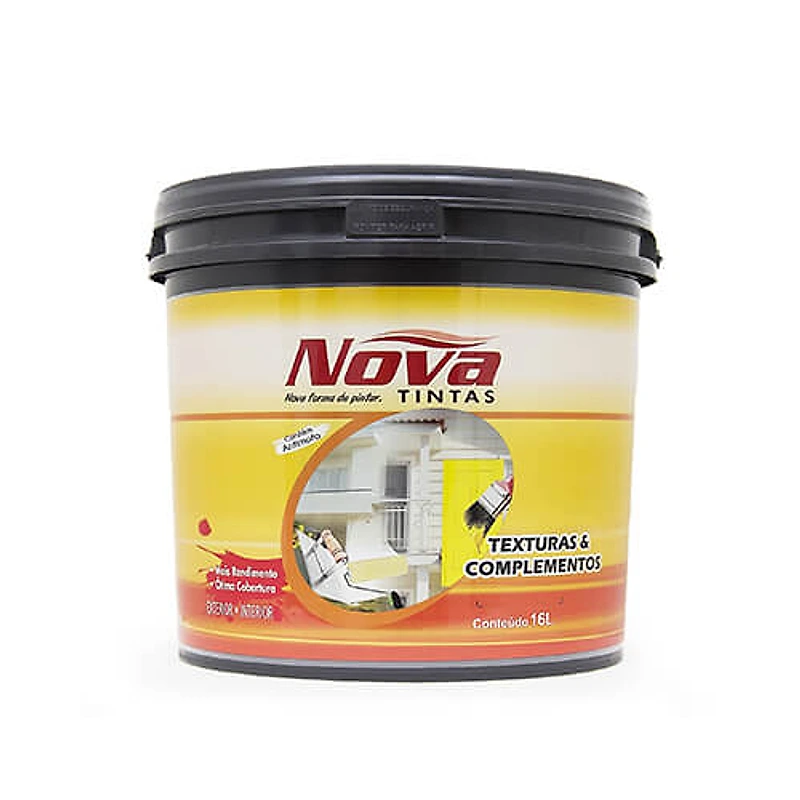 Textura Lisa Branca Balde 25kg Nova Tintas — Campinas