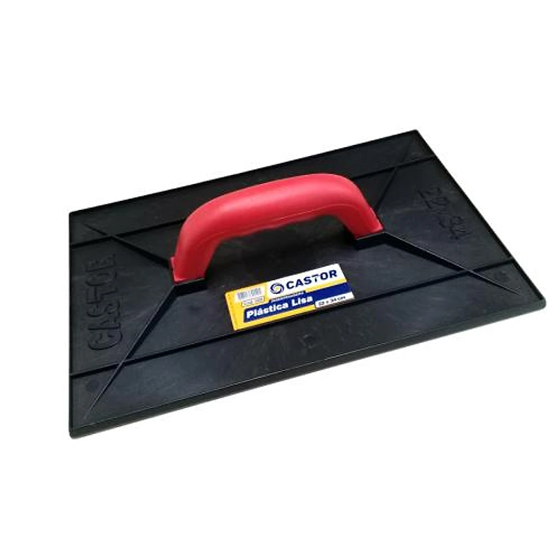 Desempenadeira PVC Lisa Preta 22x34cm Castor — Campinas