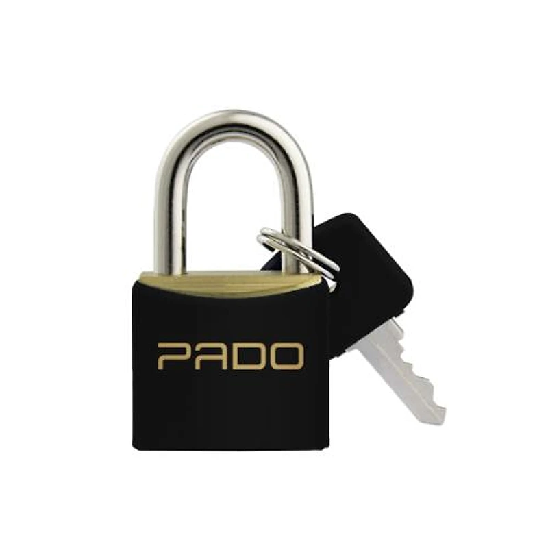 Cadeado de Latão Colorido 30mm Preto Pado 51016396 — Campinas