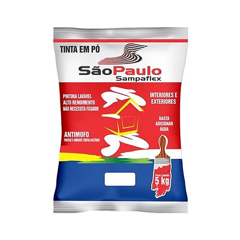 Tinta em Pó Sampaflex Azul Pote 5kg — Campinas