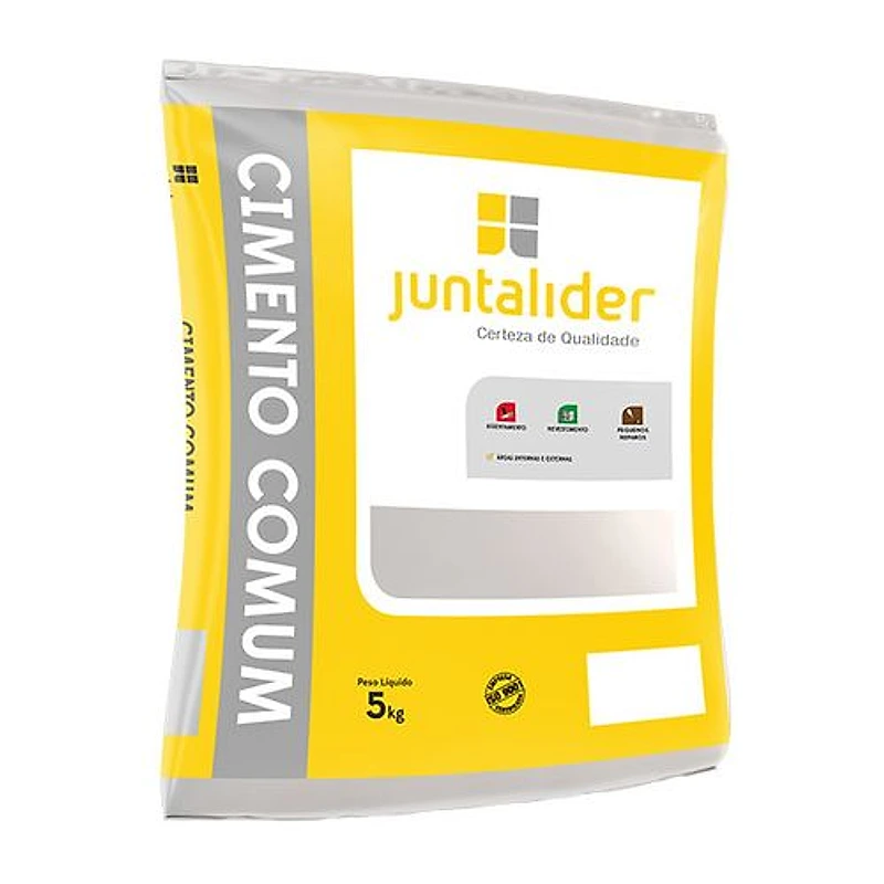 Cimento Cinza Comum 5kg Juntalider — Campinas