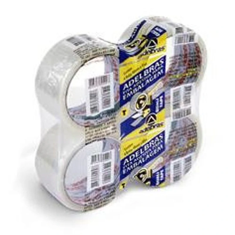Fita para Embalagem Transparente 48mm x 40m Adelbras 811000018 — Campinas