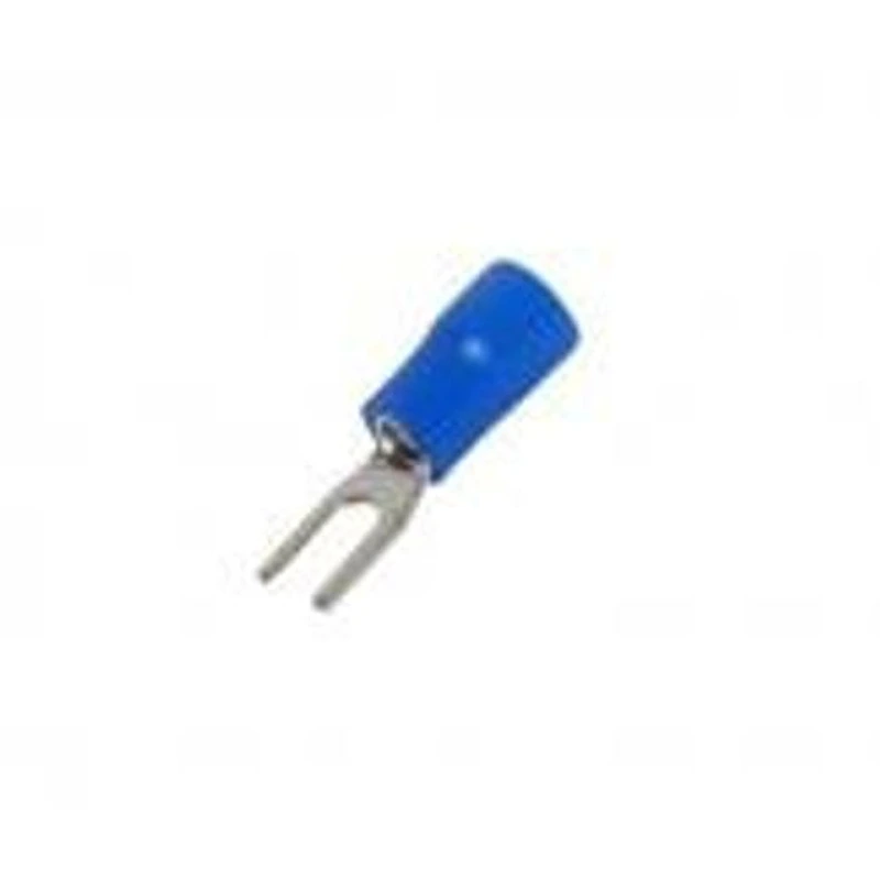 Terminal Pré-Isolado Garfo/Forquilha 1,5mm² a 2,5mm² F5 Azul Penzel — Campinas