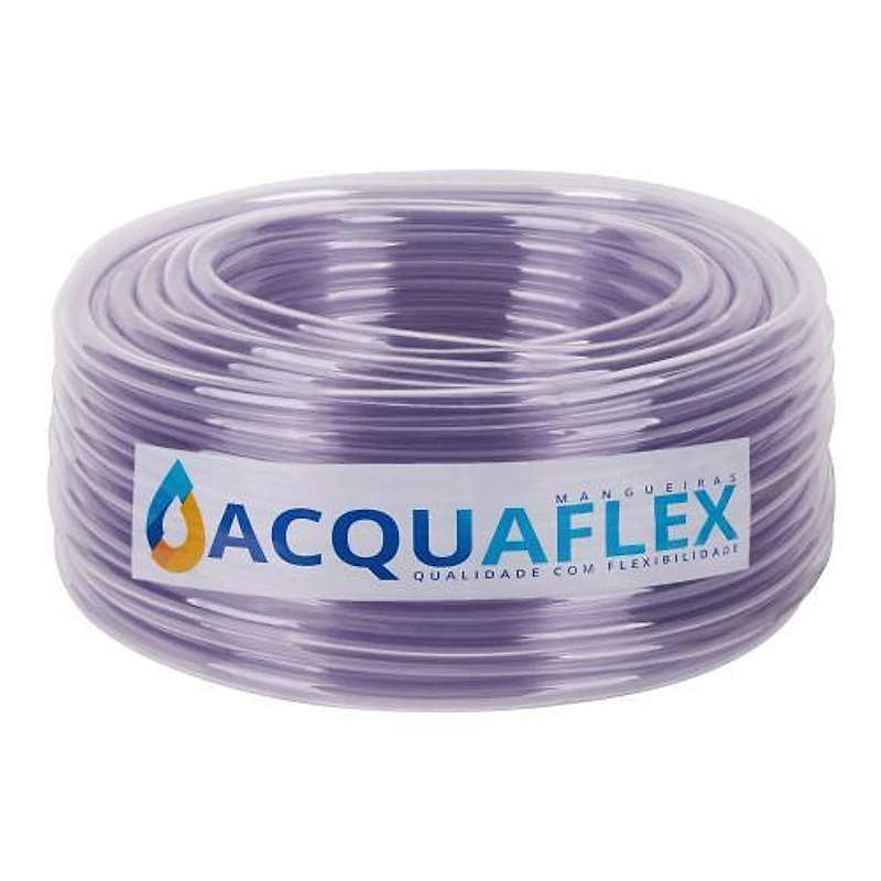 Mangueira de Nível Cristal 5/16" x 1,5mm Rolo 50m Acquaflex 237 — Campinas