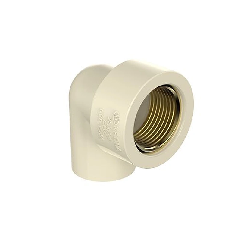 Joelho de Transição CPVC Água Quente com Bucha de Latão 28mm x 1" Ultraterm Krona — Campinas