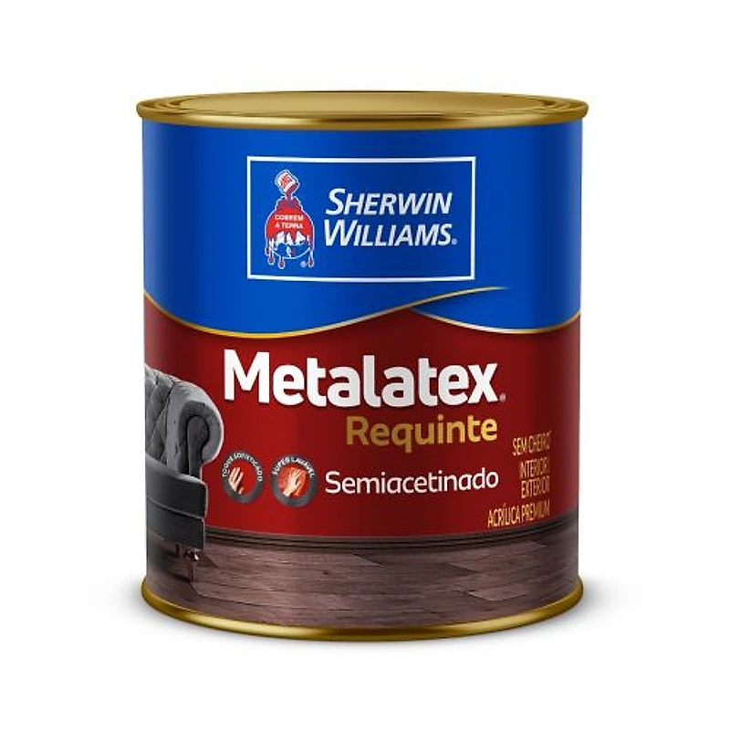 Base VY Tinta Acrílica Metalatex Requinte Acetinado Galão 3,2L — Campinas
