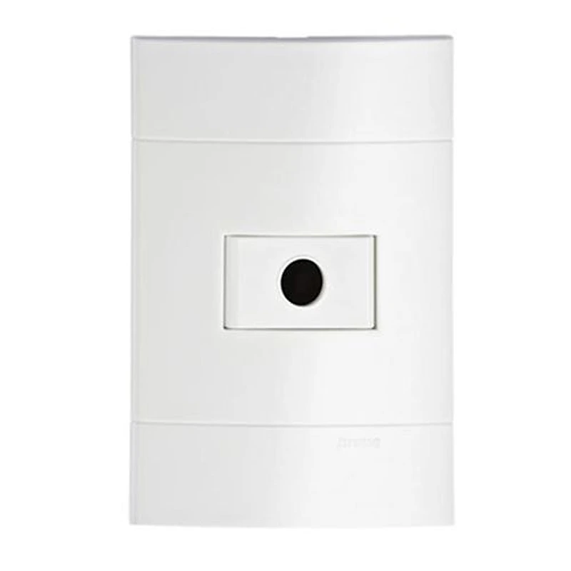 Conjunto com Furo Schneider Lunare 4x2 Branco PRM440111 — Campinas