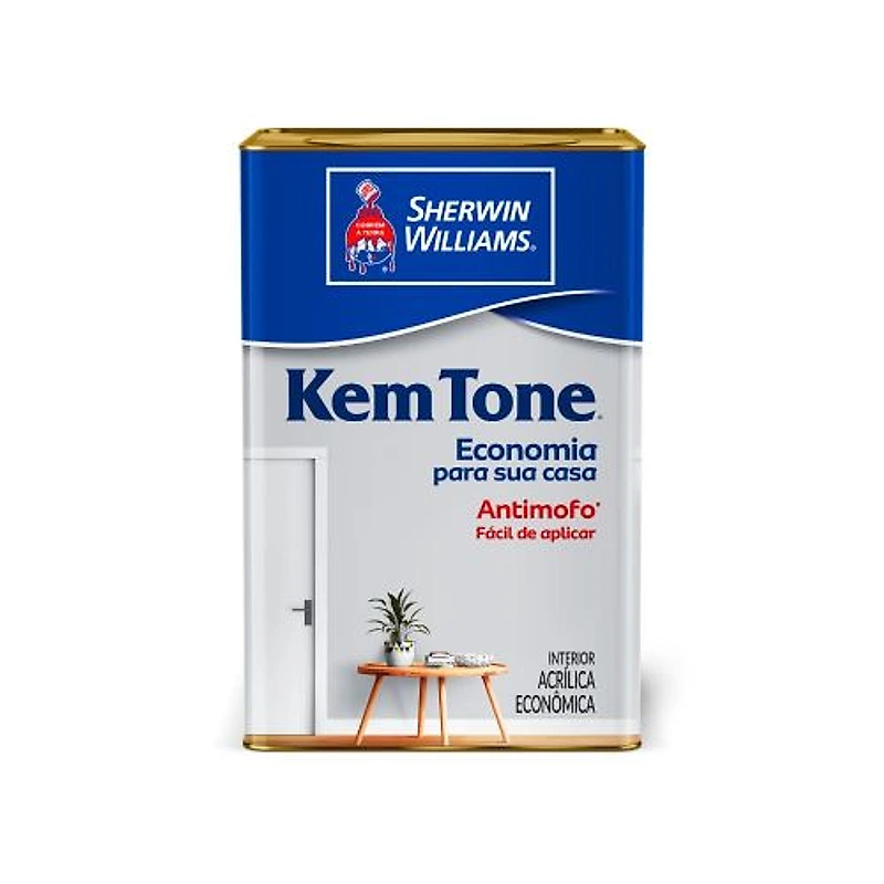 Tinta Acrílica Econômica Kem Tone Gelo Lata 18L — Campinas