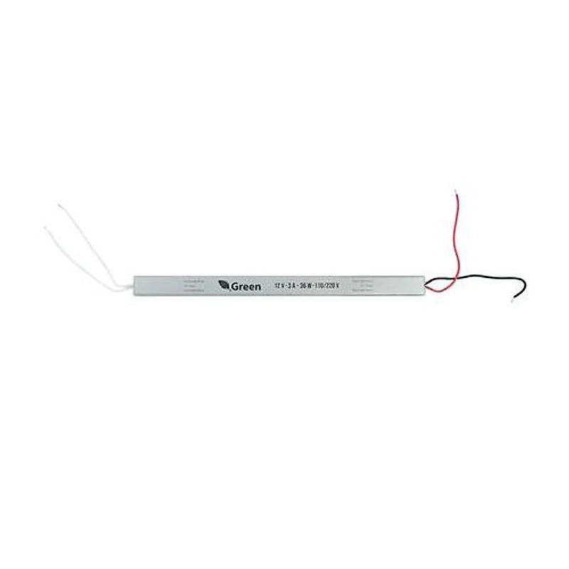 Fonte Slim Driver para Perfil de LED 12V 3A 36W Green 044-6603 — Campinas