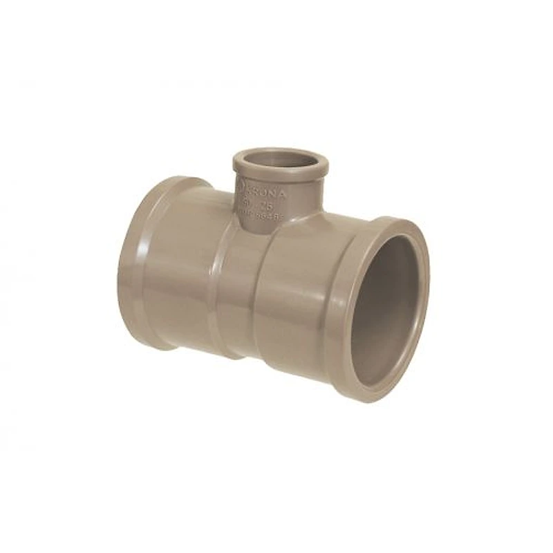 Tê Soldável com Redução 1.1/4" x 3/4" (40mm x 25mm) em PVC Marrom Krona — Campinas