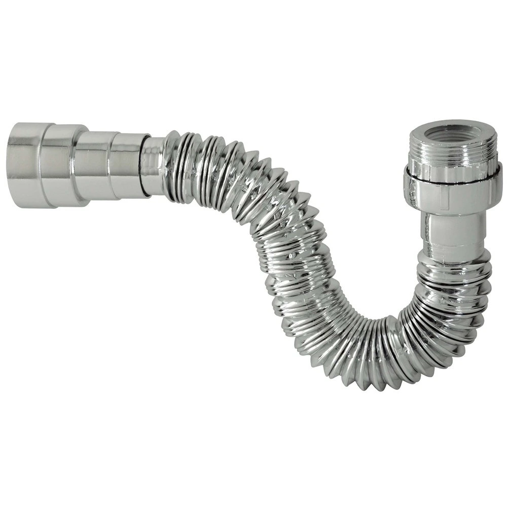 Sifao Pvc Flexivel G3 Cromado Pia/Tanque/Lavatorio Arruela Pvc — Campinas
