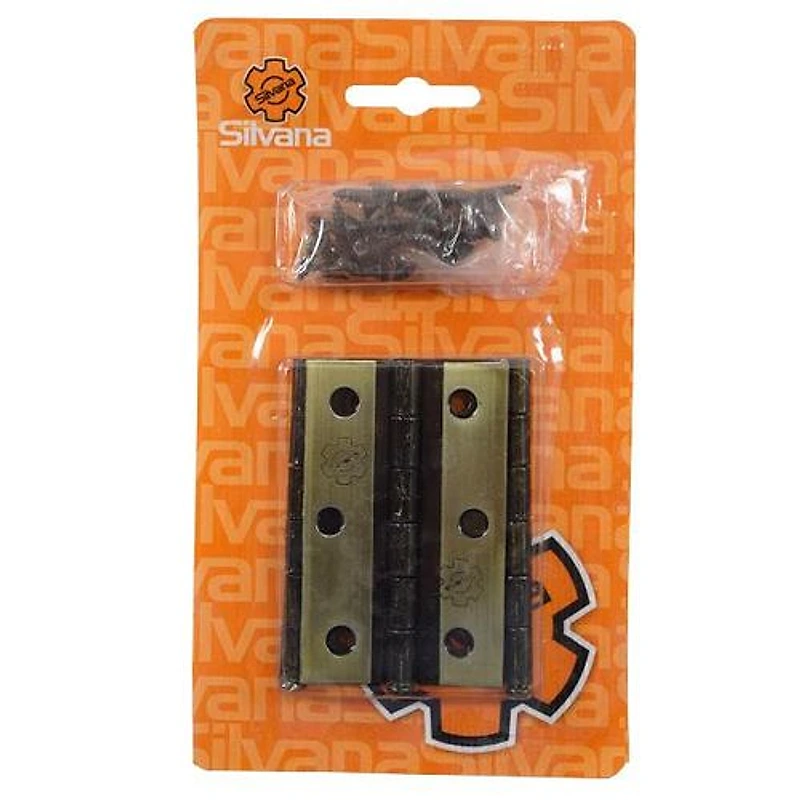 Dobradiça Oxidada Preta 3" Silvana (3 peças) 98022 — Campinas
