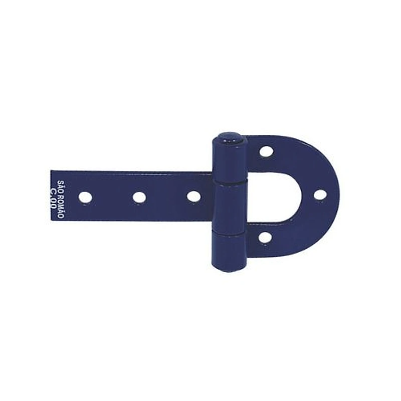 Dobradiça para Porteira 135x70mm Nº0 Azul S.Romão (Peça) 1700 — Campinas