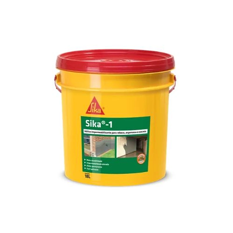 Aditivo Impermeabilizante Sika 1 Sika 18L — Campinas