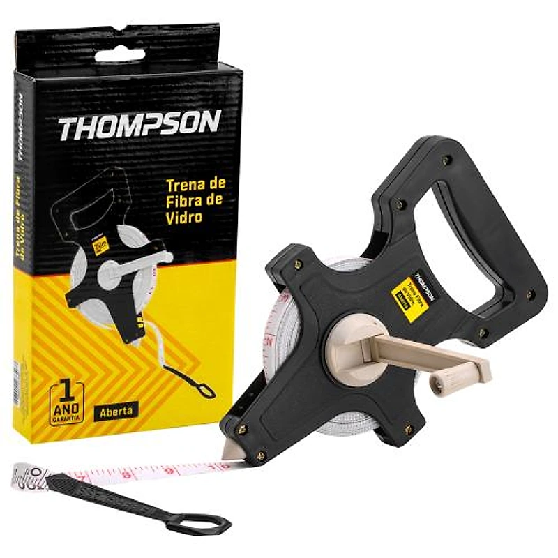 Trena de Fibra de Vidro Aberta 50m x 13mm Thompson — Campinas