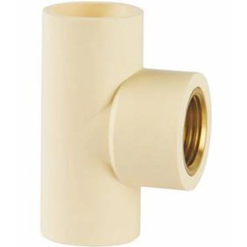 Tê de Transição CPVC Água Quente 22mm x 1/2" Super CPVC Amanco — Campinas