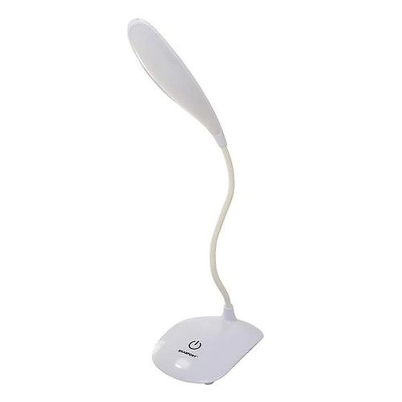 Luminária de Mesa Abajur LED Flexível USB Branca Brasfort 7859 — Campinas