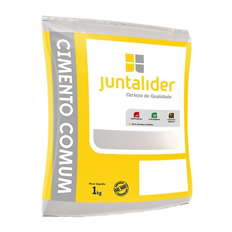 Cimento Cinza Comum 1kg Juntalider — Campinas