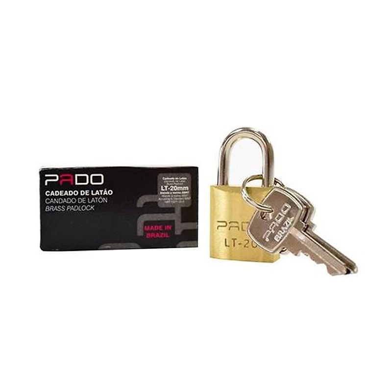 Cadeado de Latão 20mm Pado 51000014 — Campinas