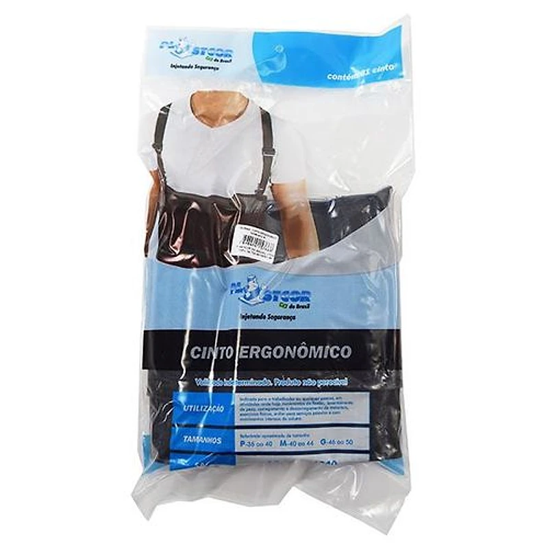 Cinto Ergonômico de Segurança Abdominal Tamanho M Plastcor — Campinas