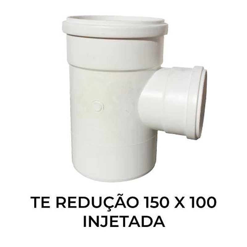 Tê de Esgoto PVC 150x100 Branco Je SN — Campinas