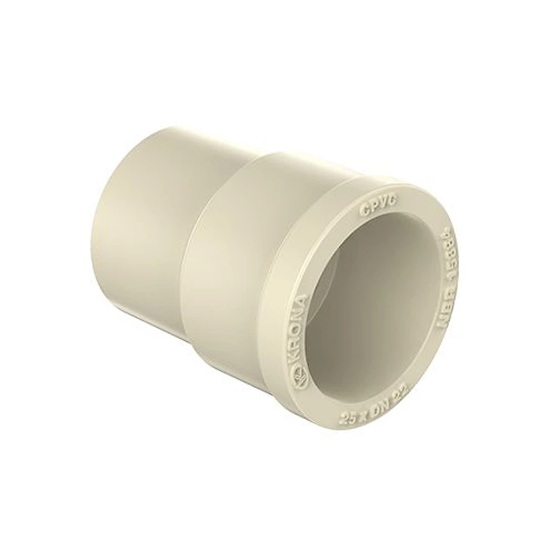 Luva de Transição CPVC Água Quente/PVC Ultraterm 15mm x 20mm F/F Soldável Krona — Campinas