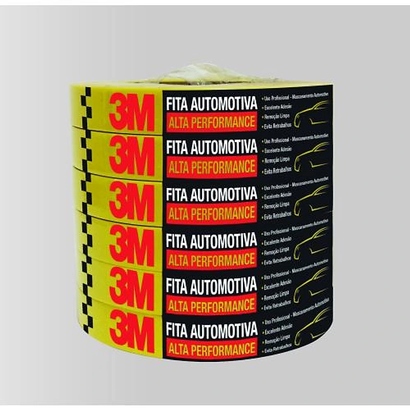 Fita Crepe Automotiva 18mm x 40m 3M — Campinas