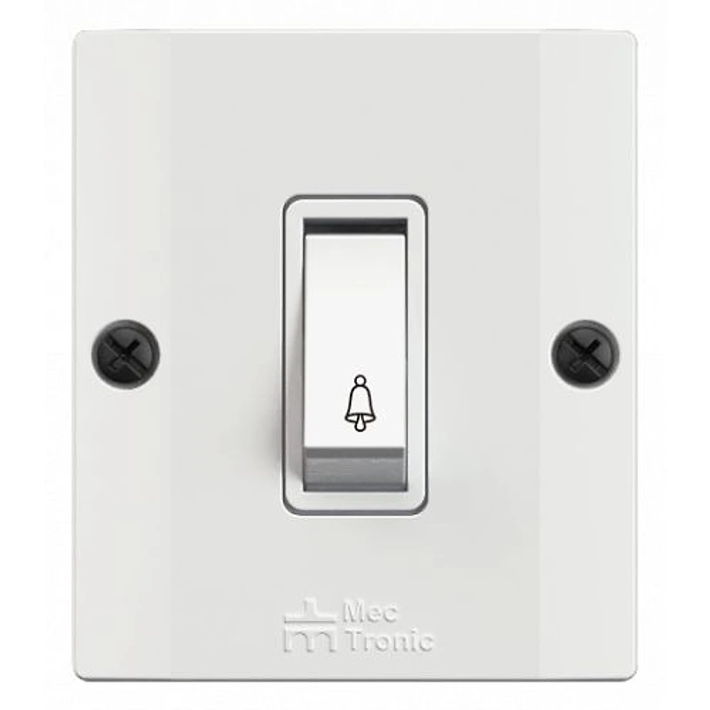 Conjunto de Sobrepor Pulsador de Campainha Branco Milleniun Mec-Tronic 61010 — Campinas