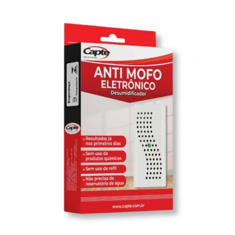 Antimofo Eletrônico Desumidificador Branco 110V Capte — Campinas