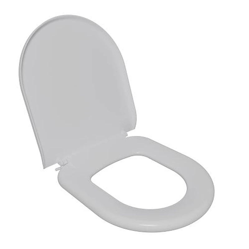 Assento Sanitário Almofadado Retangular Branco Calypso Astra Cod. BCO01 — Campinas