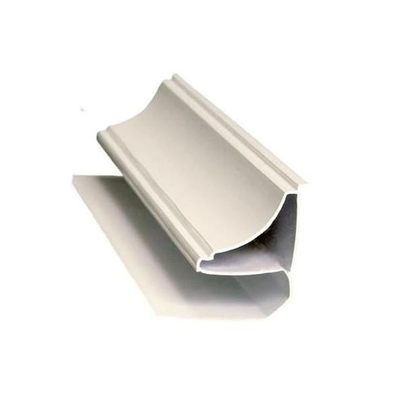 Moldura Universal para Forro de PVC 6m Branco Gelo Plasflex — Campinas