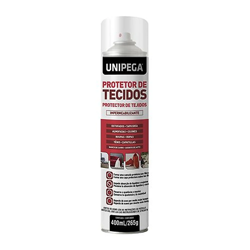 Protetor de Tecidos em Spray 400ml / 265g Unipega — Campinas