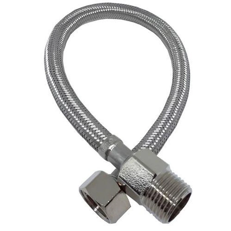 Engate Flexível Trançado em Inox 60cm Alpha — Campinas