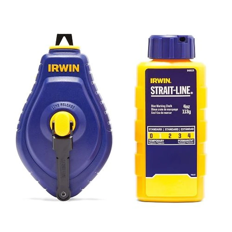 Jogo de Giz de Linha com Refil Azul 30m Speedline Irwin — Campinas