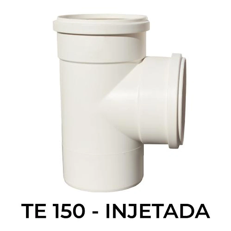 Tê de Esgoto PVC 150 Branco Je SN — Campinas