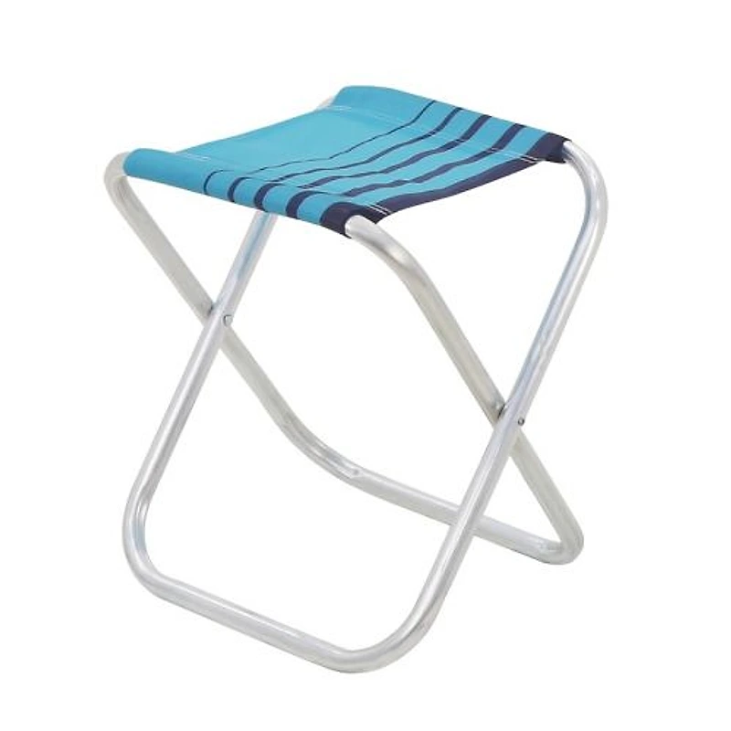 Banqueta de Praia Alumínio Azul Fiji Tramon — Campinas
