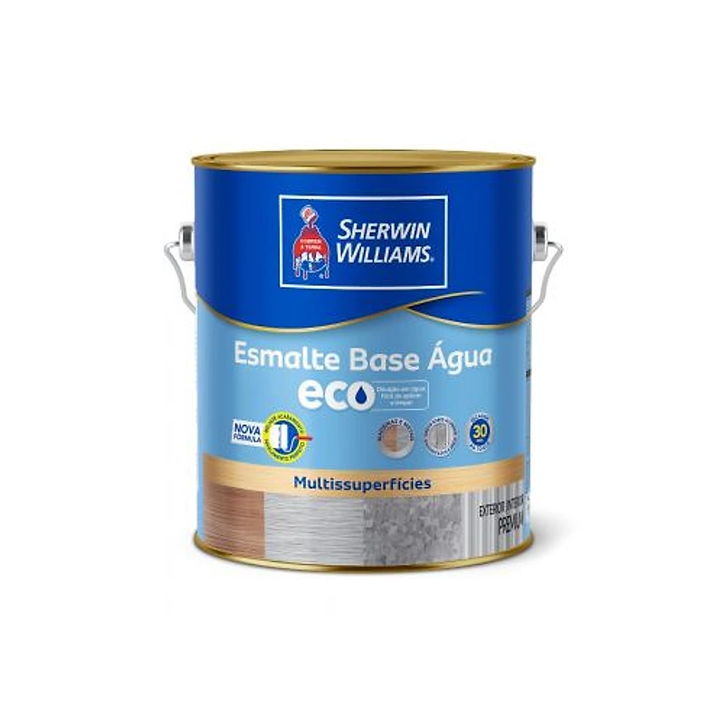 Tinta Esmalte Premium Base Água Metalatex Brilhante Branco Galão de 3,6L — Campinas