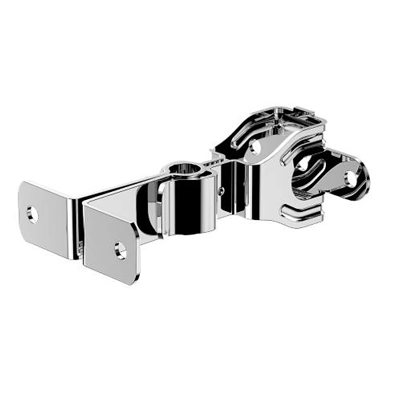 Fixador de Porta Cromado para Rodapé e Parede (12 peças) Soprano — Campinas