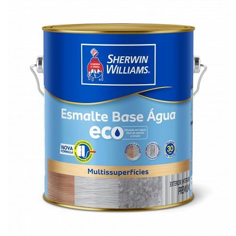 Tinta Esmalte Premium Base Água Metalatex Acetinado Gelo Galão de 3,6L — Campinas