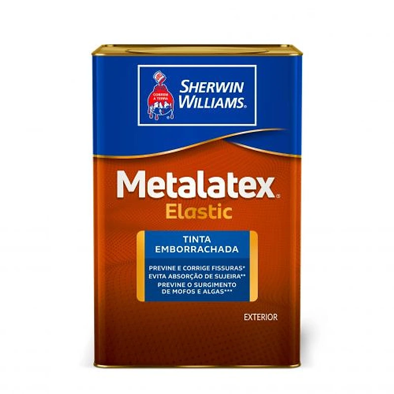 Tinta Acrílica Premium Elastic Branco Lata 18L Metalatex — Campinas