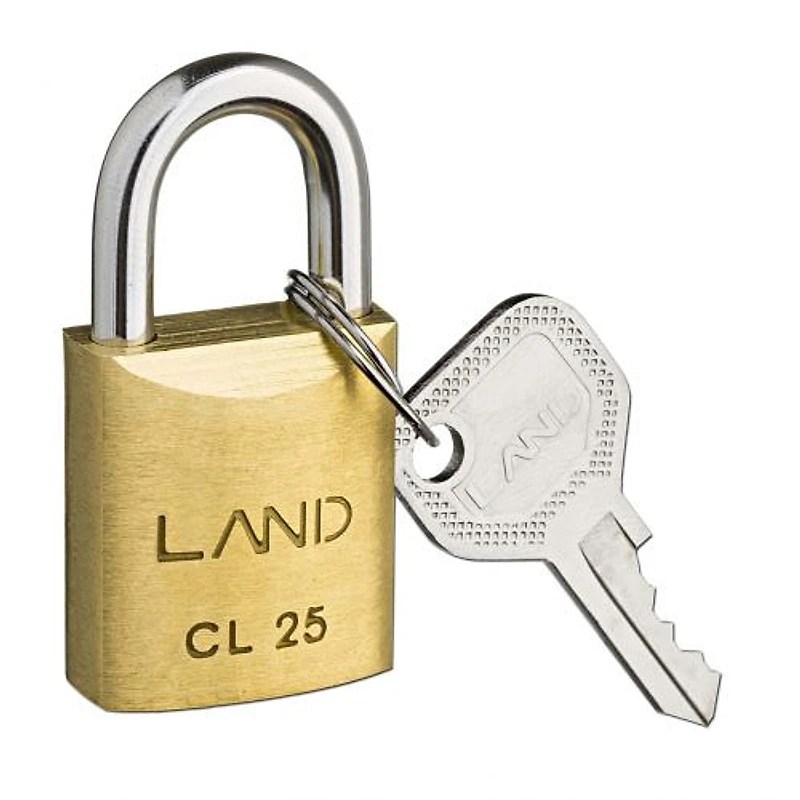 Cadeado de Latão 25mm Land 2422 — Campinas
