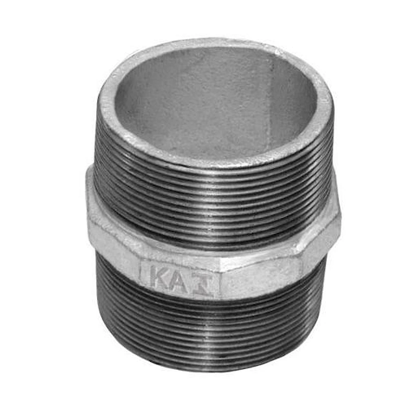 Nipel Duplo de Ferro Galvanizado 1/2 Polegada Remadi — Campinas