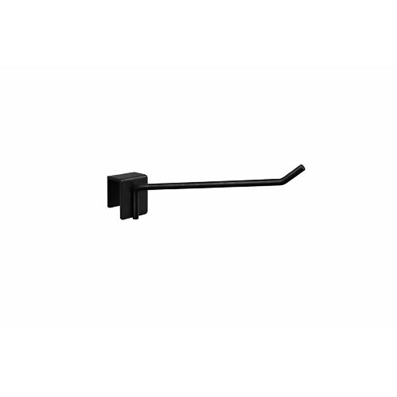 Gancheira Simples para Gôndola 30cm Preta (12 peças) Amapá — Campinas