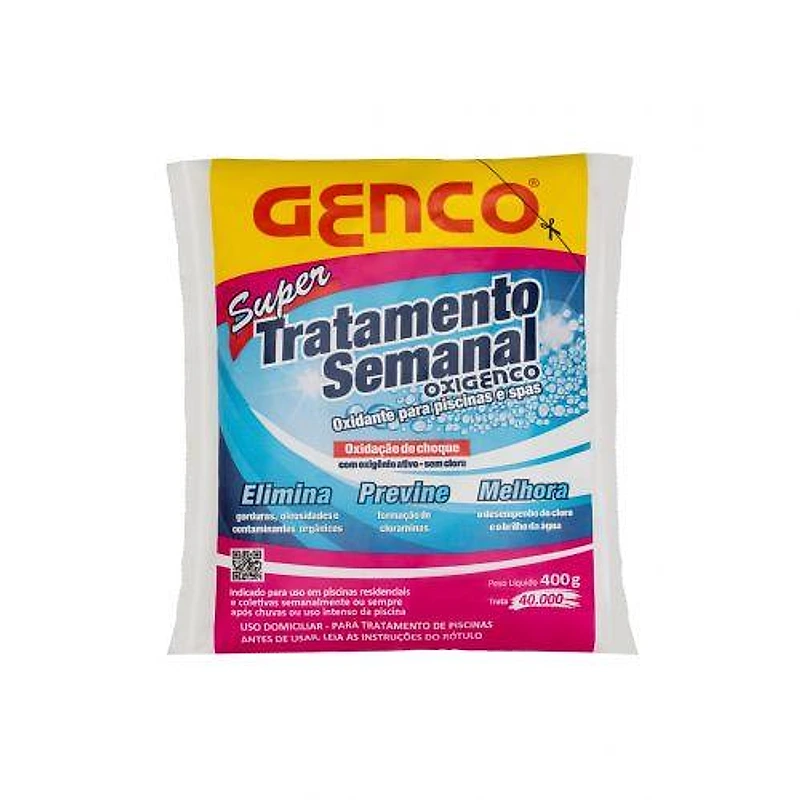 Tratamento Semanal Oxigênio Ativo 400g Genco 451006A — Campinas
