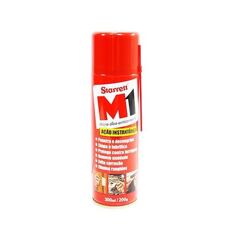 Óleo Desengripante Lubrificante Spray 300ml Starrett M1 M1-215 — Campinas