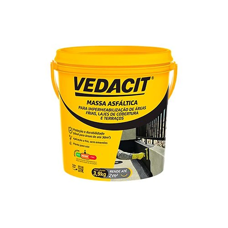 Vedacit Frio Asfalto 3,9kg — Campinas