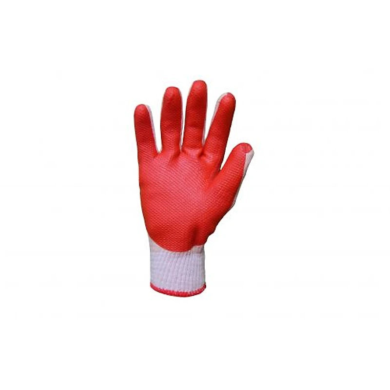Luva de Segurança Red Grip Emborrachada Vermelha Tamanho G 09cm - Par Kalipso — Campinas
