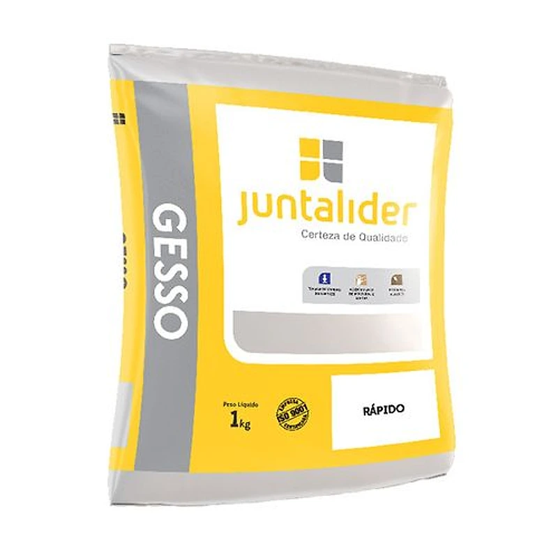 Gesso Rápido 1kg Juntalider — Campinas